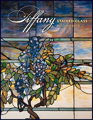 Imagen de archivo de Tiffany Stained Glass Color Bk a la venta por ThriftBooks-Atlanta