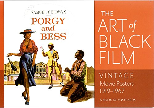 Imagen de archivo de The Art of Black Film: Vintage Movie Posters 1919-1967 (Book of Postcards) a la venta por HPB-Emerald