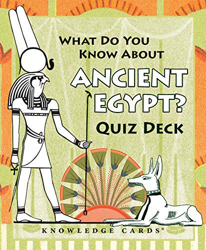 Stock image for What Do You Know About Ancient Egypt? Quiz Deck for sale by HPB-Emerald