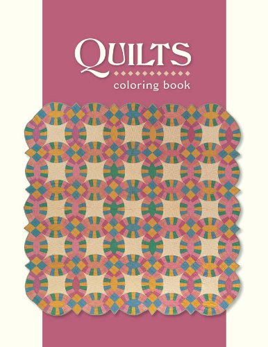 Quilts Coloring Book (9780764956287) by American Folk Art Museum