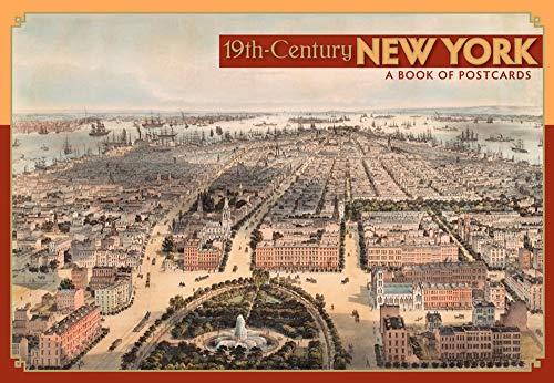 Beispielbild fr 19th-Century New York: A Books of Postcards. (30 Oversized Postcards) zum Verkauf von Powell's Bookstores Chicago, ABAA