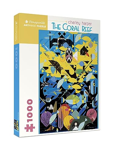 Imagen de archivo de Charley Harper the Coral Reef 1000-Piece Jigsaw Puzzle: 1,000 Piece Puzzle (Pomegranate Artpiece Puzzle) a la venta por California Books
