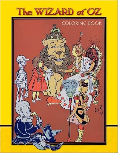 9780764959905: The Wizard of Oz Coloring Book