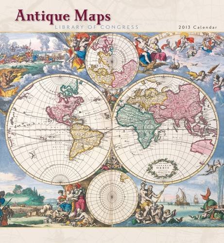 9780764961342: Antique Maps 2013 Calendar