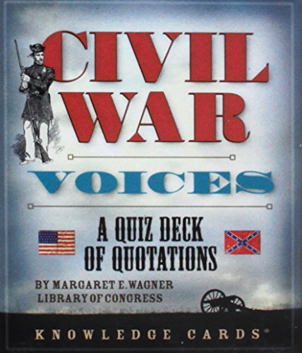 Stock image for Civil War Voices: A Quiz Deck of Quotations for sale by HPB Inc.
