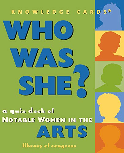 Imagen de archivo de Who Was She? a Quiz Deck of Notable Women in the Arts K362 a la venta por HPB-Blue
