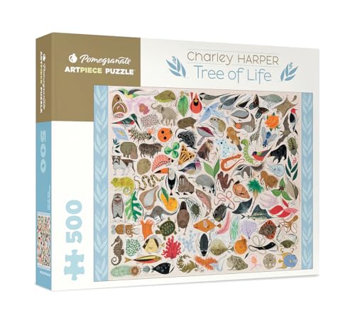 9780764961960: Charley Harper Tree of Life 500-Piece Jigsaw Puzzle: 500 Piece Puzzle (Pomegranate Artpiece Puzzle)