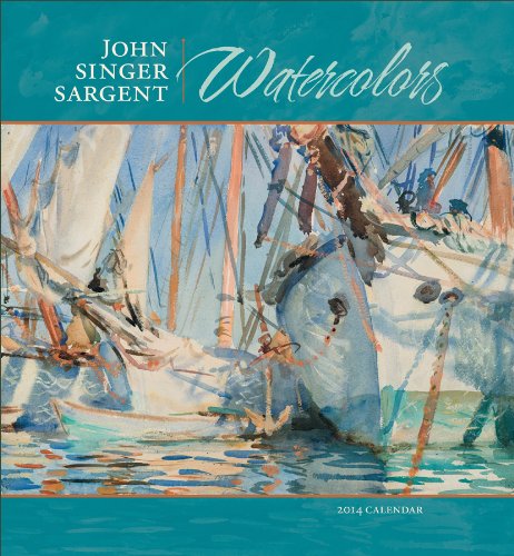 9780764963728: John Singer Sargent Watercolours Calendar 2014