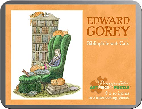 Stock image for Edward Gorey: Bibliophile with Cats Puzzle for sale by B-Line Books