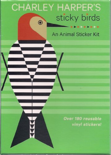 Stock image for Charley Harper's Sticky Birds an Animal Sticker Kit for sale by WorldofBooks