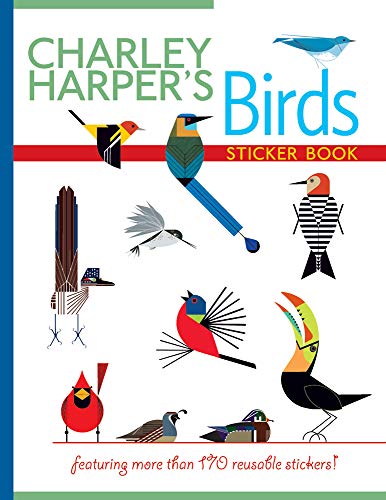 Stock image for Charley Harper's Birds Sticker Book for sale by Ergodebooks