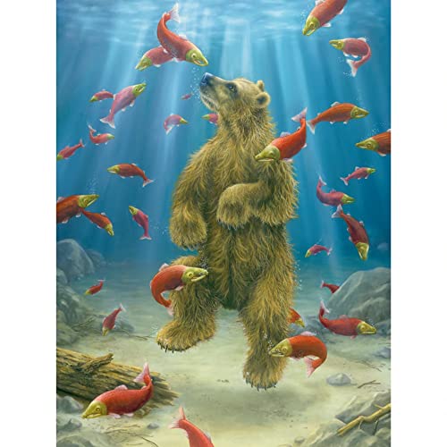 Stock image for Robert Bissell - the Swimmer: 500 Piece Puzzle for sale by Revaluation Books