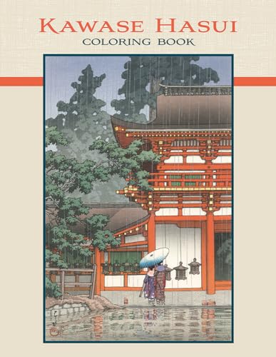 9780764968808: Kawase Hasui Colouring Book