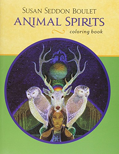 9780764968846: Animal Spirits Susan Seddon Boulet Colouring Book