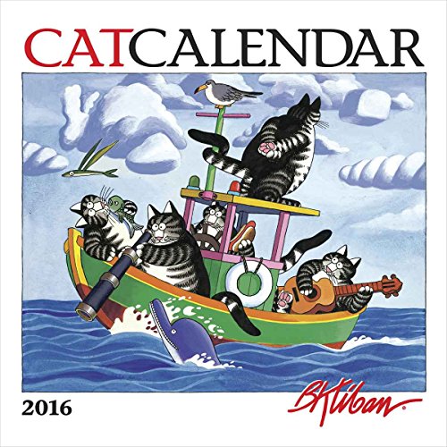 9780764969645: 2016 KLIBAN/CAT MINI WALL CALENDAR Y612