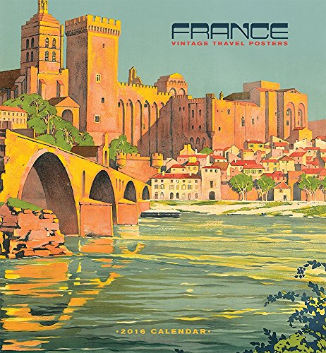 9780764970474: 2016 France/Vintage Travel Wall Calendar