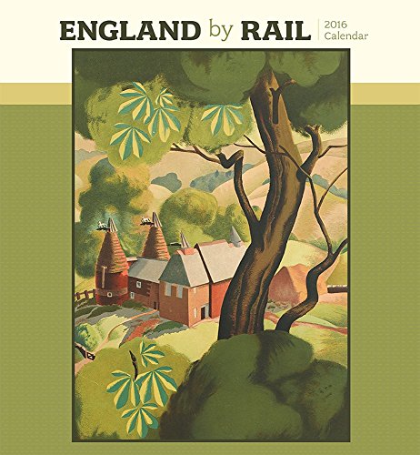 9780764970542: 2016 England By Rail Wall Calendar