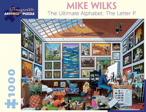Beispielbild fr Mike Wilks: The Ultimate Alphabet: The Letter P 1,000-Piece Jigsaw Puzzle zum Verkauf von Monster Bookshop