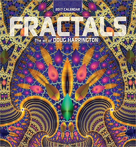 9780764973086: 2017 Fractals: The Art of Doug Harrington Wall Calendar