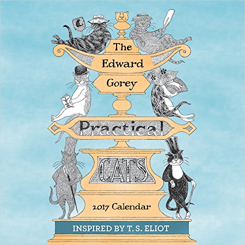 9780764973611: The Edward Gorey Practical Cats 2017 Mini Wall Calendar