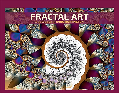 Beispielbild fr Fractal Art : A Coloring Book by Doug Harrington zum Verkauf von Better World Books