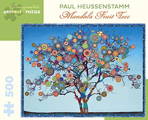 9780764975455: Paul Heussenstamm Mandala Fruit Tree 500-Piece Jigsaw Puzzle