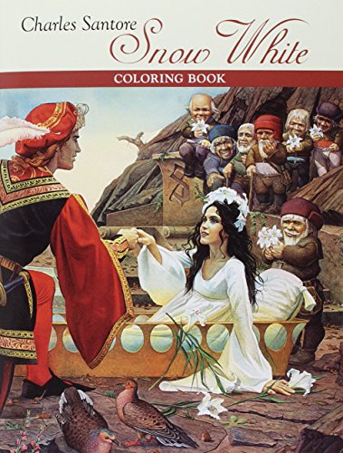 9780764975868: Charles Santore Snow White Coloring Book