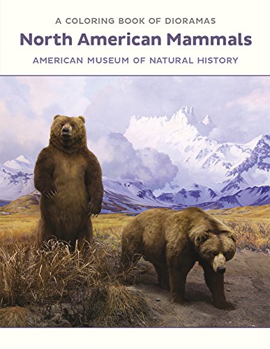 Stock image for North American Mammals Dioramas Coloring Book for sale by Zoom Books Company