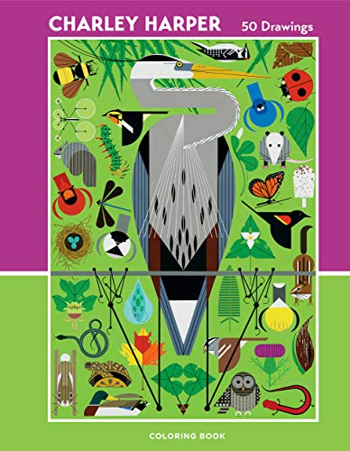 Beispielbild fr Charley Harper 50 Drawings Coloring Book zum Verkauf von AwesomeBooks