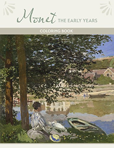 9780764976698: Monet the Early Years Coloring Book