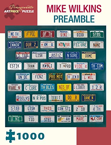 Beispielbild fr Mike Wilkins: Preamble 1000-Piece Jigsaw Puzzle zum Verkauf von Treasure Island