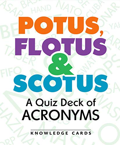 9780764979842: Potus Flotus & Scotus a Quiz Deck of Acronyms