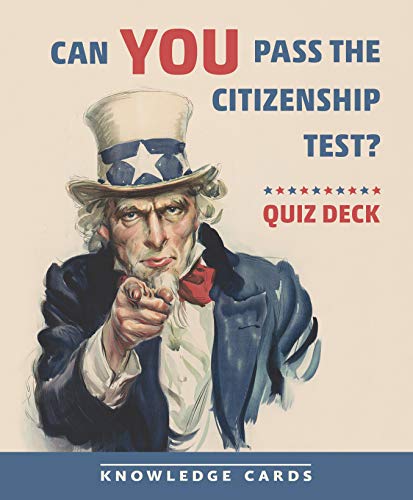 Beispielbild fr Can You Pass the Citizenship Test? Quiz Deck zum Verkauf von SecondSale
