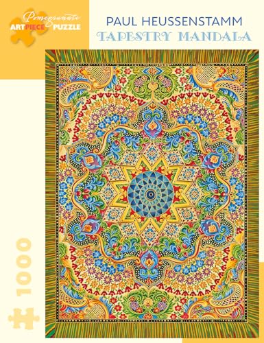 Beispielbild fr Paul Heussenstamm Tapestry Mandala 1000-Piece Jigsaw Puzzle zum Verkauf von Lakeside Books