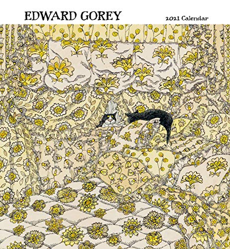 Stock image for Edward Gorey 2021 Wall Calendar for sale by Front Cover Books