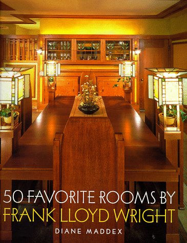 Imagen de archivo de Fifty Favorite Rooms by Frank Lloyd Wright a la venta por SecondSale