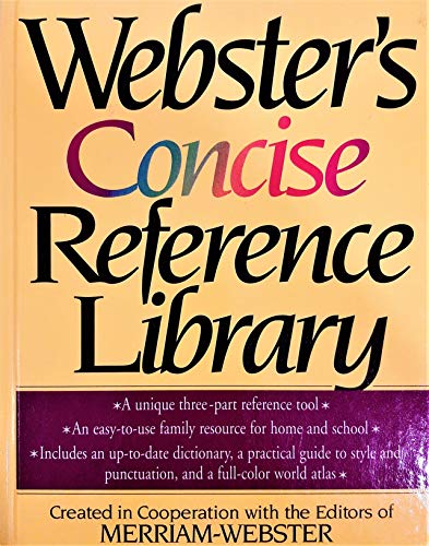 Stock image for Webster's Concise Reference Guide for sale by Ravin Books