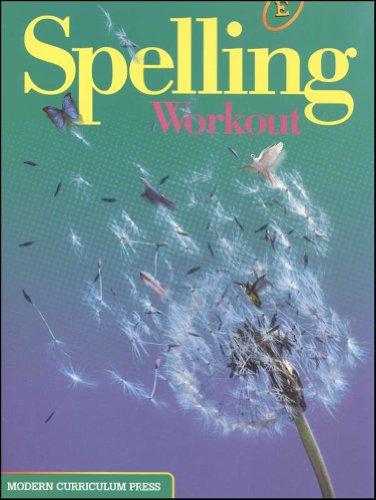 Imagen de archivo de Spelling Workout: Level E a la venta por Goodwill Books