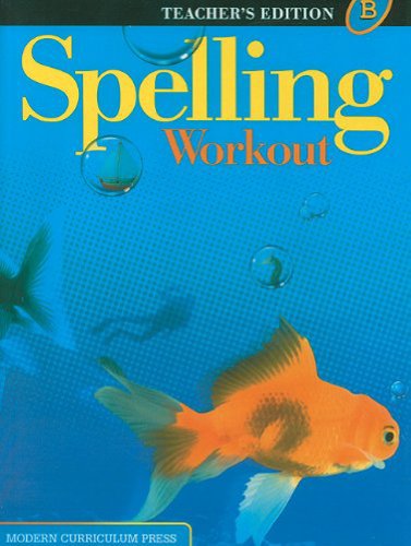 Stock image for Spelling Workout, Level B, Teacher's Edition for sale by Jenson Books Inc