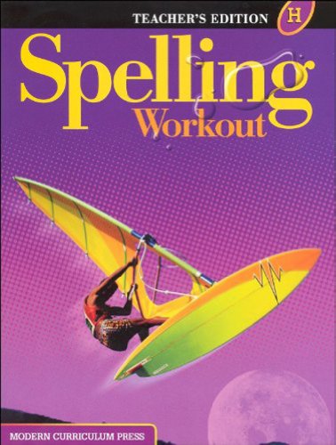 Stock image for SPELLING WORKOUT LEVEL H TEACHERS EDITION for sale by Books of the Smoky Mountains