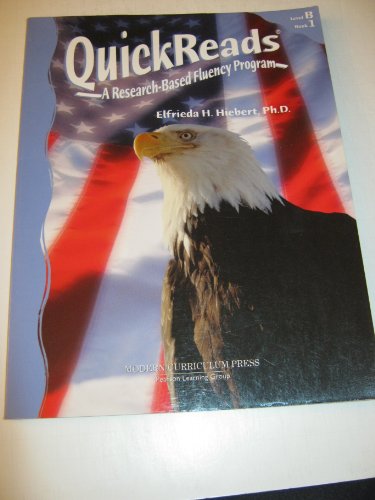 Stock image for MODERN CURRICULUM PRESS QUICKREADS LEVEL B BOOK 1 STUDENT EDITION 2003C for sale by SecondSale