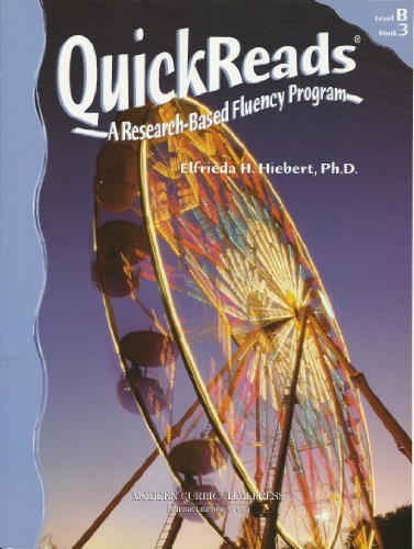 Beispielbild fr Modern Curriculum Press Quickreads Level B Book 3 Student Edition 2003c zum Verkauf von Better World Books
