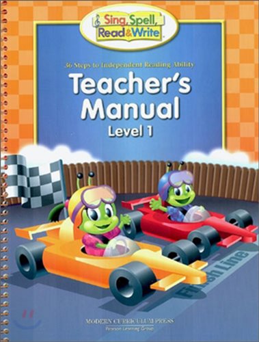 Stock image for Sing, Spell, Read & Write: 36 Steps to Independent Reading Ability, Level 1, Teacher's Manual for sale by HPB-Ruby