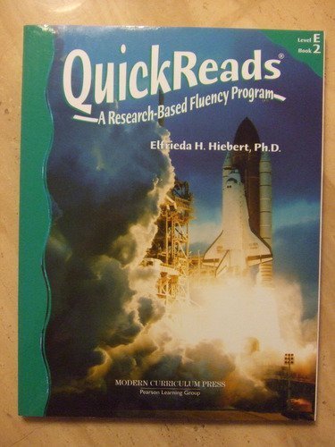Beispielbild fr Quickreads: A Research-Based Fluency Program, Level E, Book 2- Student Workbook zum Verkauf von BooksRun