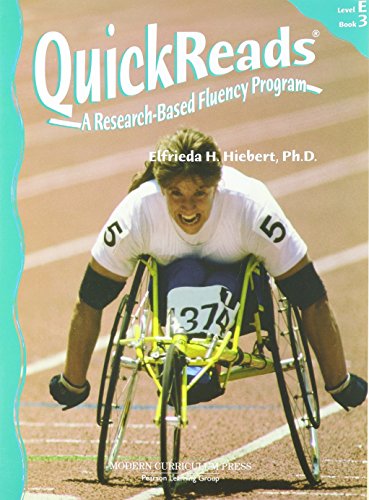 QUICKREADS LEVEL E STUDENT BOOK THREE 2004C (9780765244239) by Modern Curriculum Press