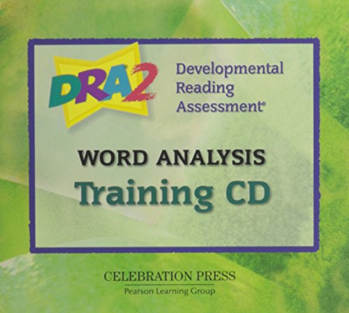 Stock image for DEVELOPMENTAL READING ASSESSMENT WORD ANALYSIS TRAINING CD 2005C for sale by SecondSale