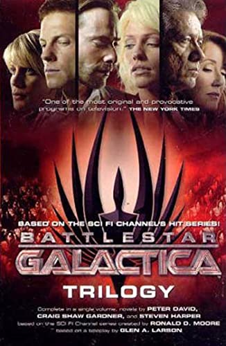 Beispielbild fr Battlestar Galactica Trilogy: The Cyclons' Secret, Sagittarius is Bleeding, Unity zum Verkauf von Wonder Book