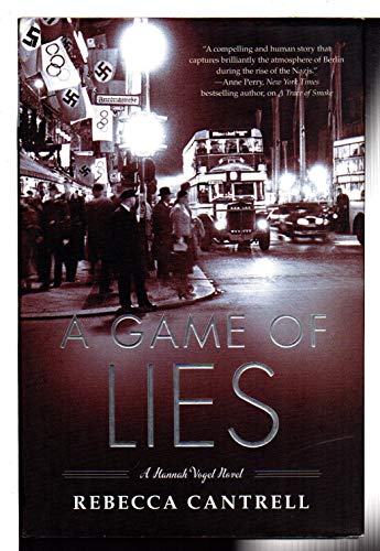 9780765327338: A Game of Lies (Hannah Vogel)