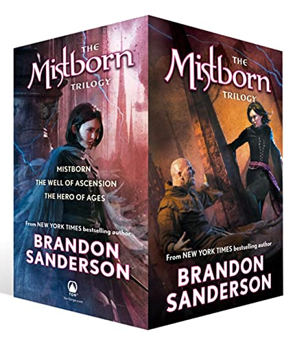 Stock image for Mistborn Trilogy Boxed Set (Mistborn, The Hero of Ages, & The Well of Ascension) for sale by GF Books, Inc.