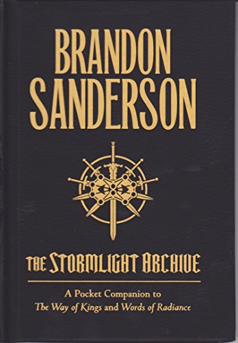 Imagen de archivo de The Stormlight Archive: A Pocket Companion to The Way of Kings and Words of Radiance a la venta por Scout & Morgan Books